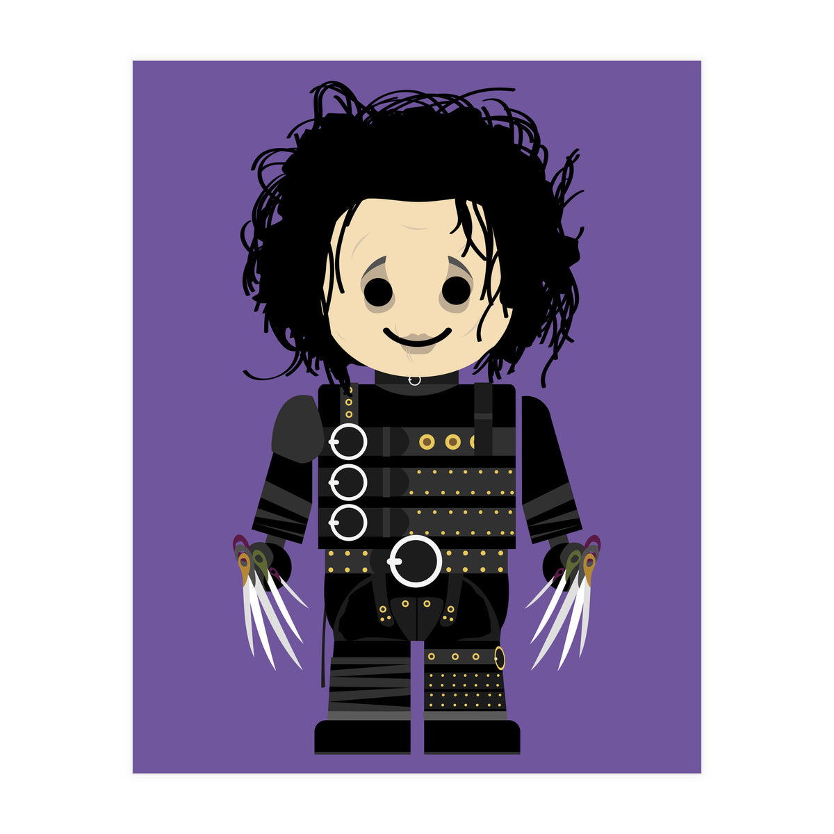 Edward Scissorhands Toy (Print Only)