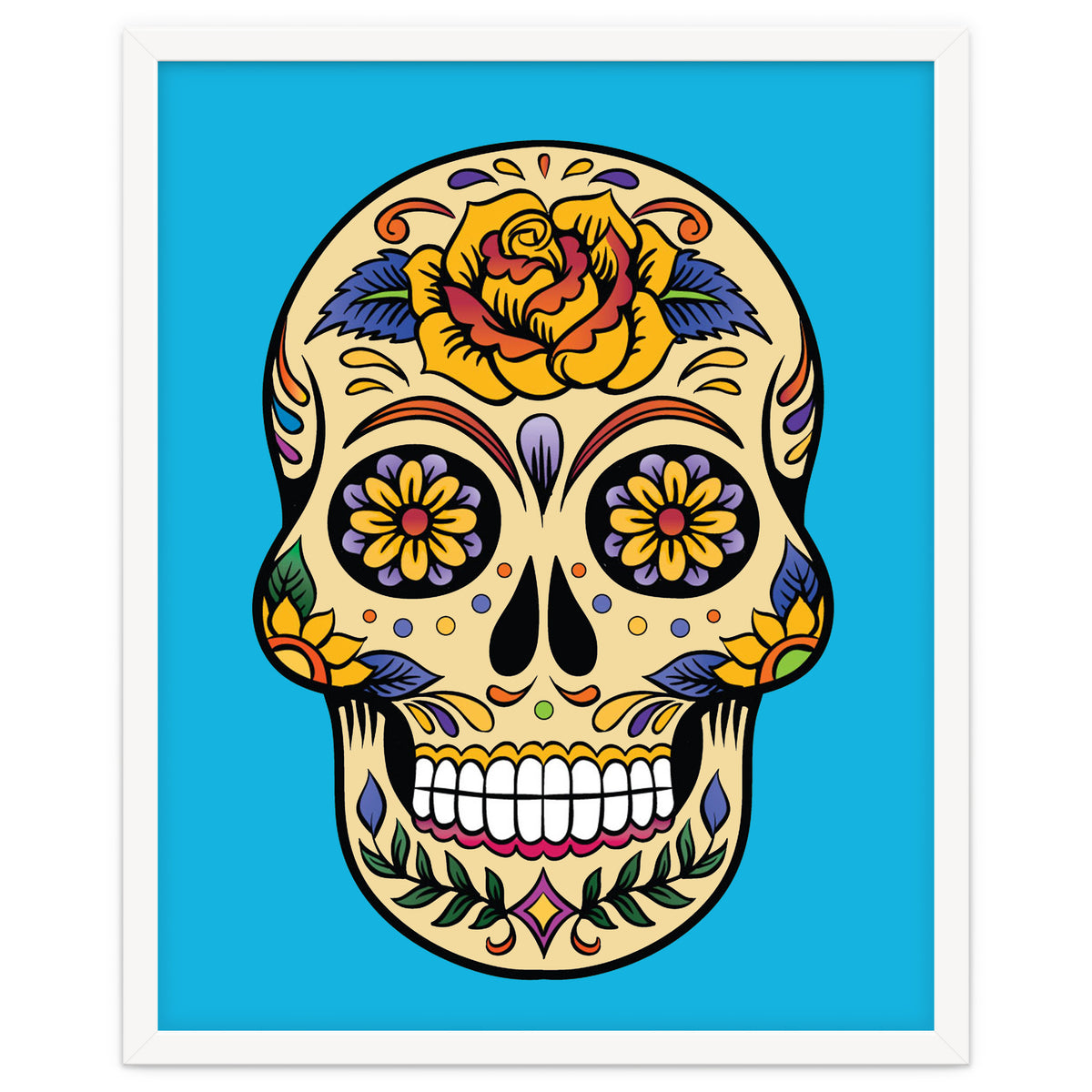 Colorful Skull II