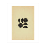 Abstract mid-century modern shapes (Print Only) thumbnail