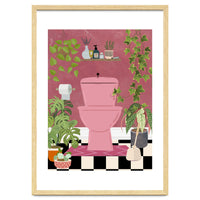 Pink Toilet