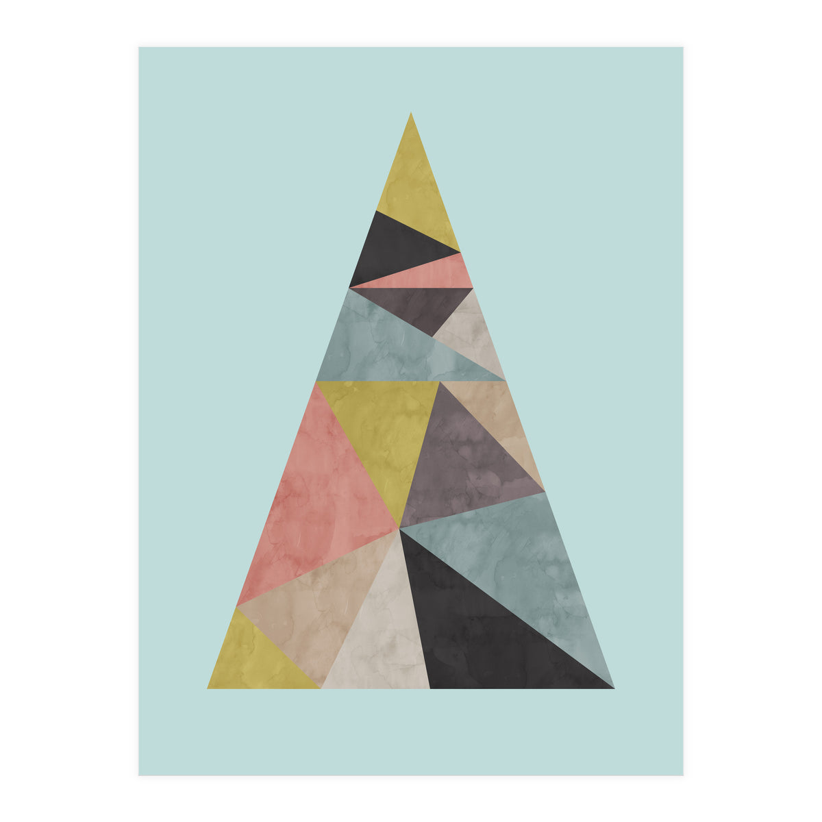 Geometric Rock III (Print Only)