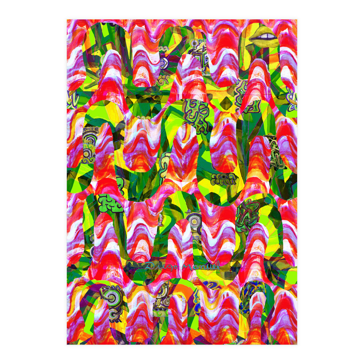 Pop Abstract 17 (Print Only)