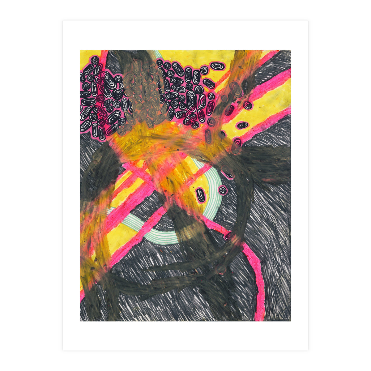 Neon Falling (Print Only)