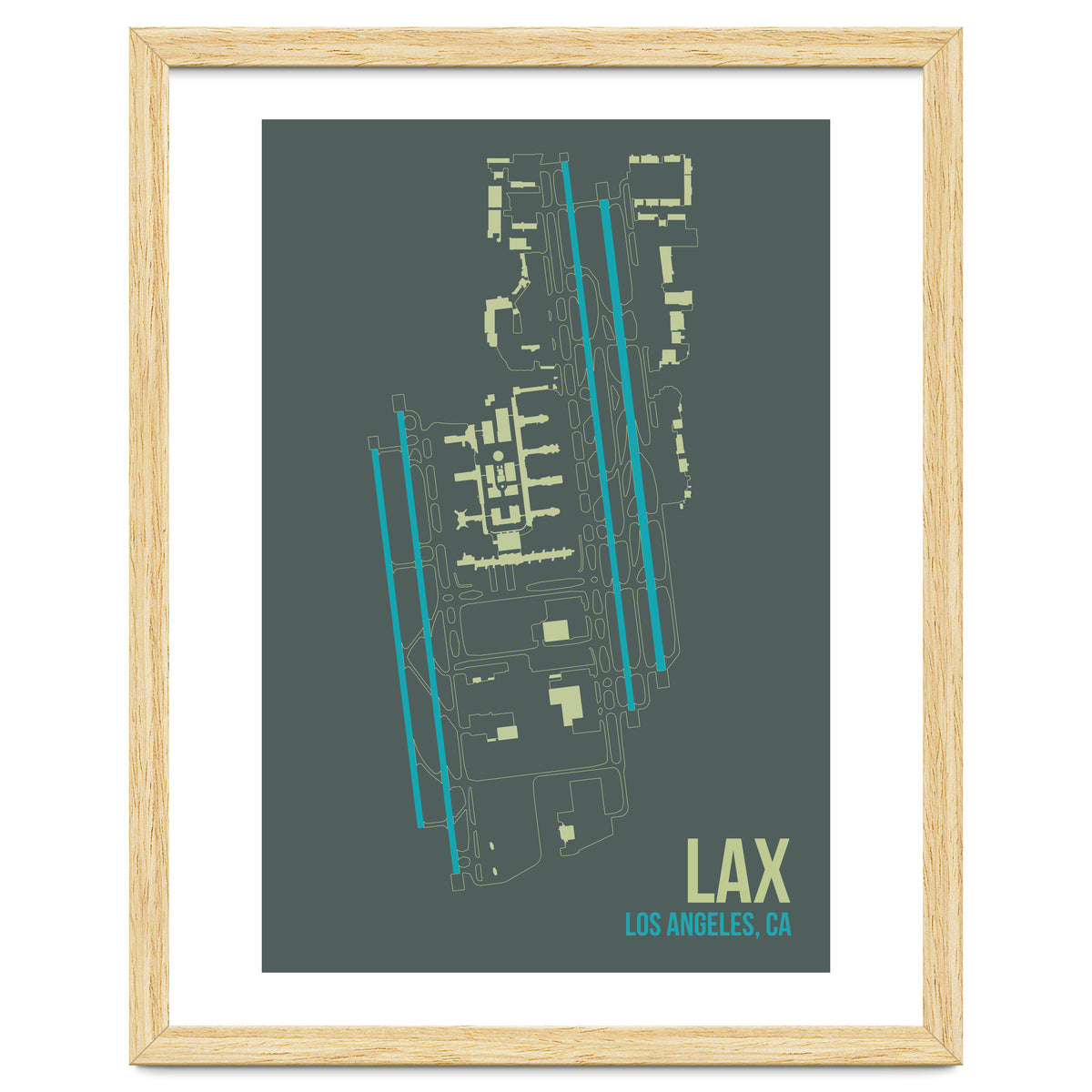 LAX Airport Layout