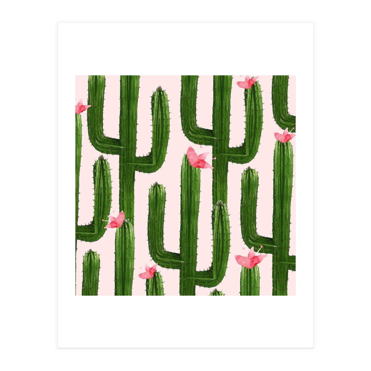 Happy Cacti (Print Only)