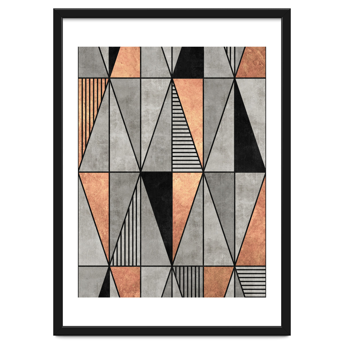 Concrete and Copper Triangles