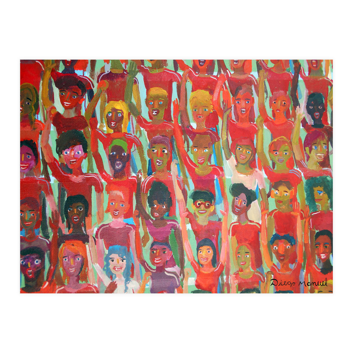 Hichada Roja Detalle 1 (Print Only)