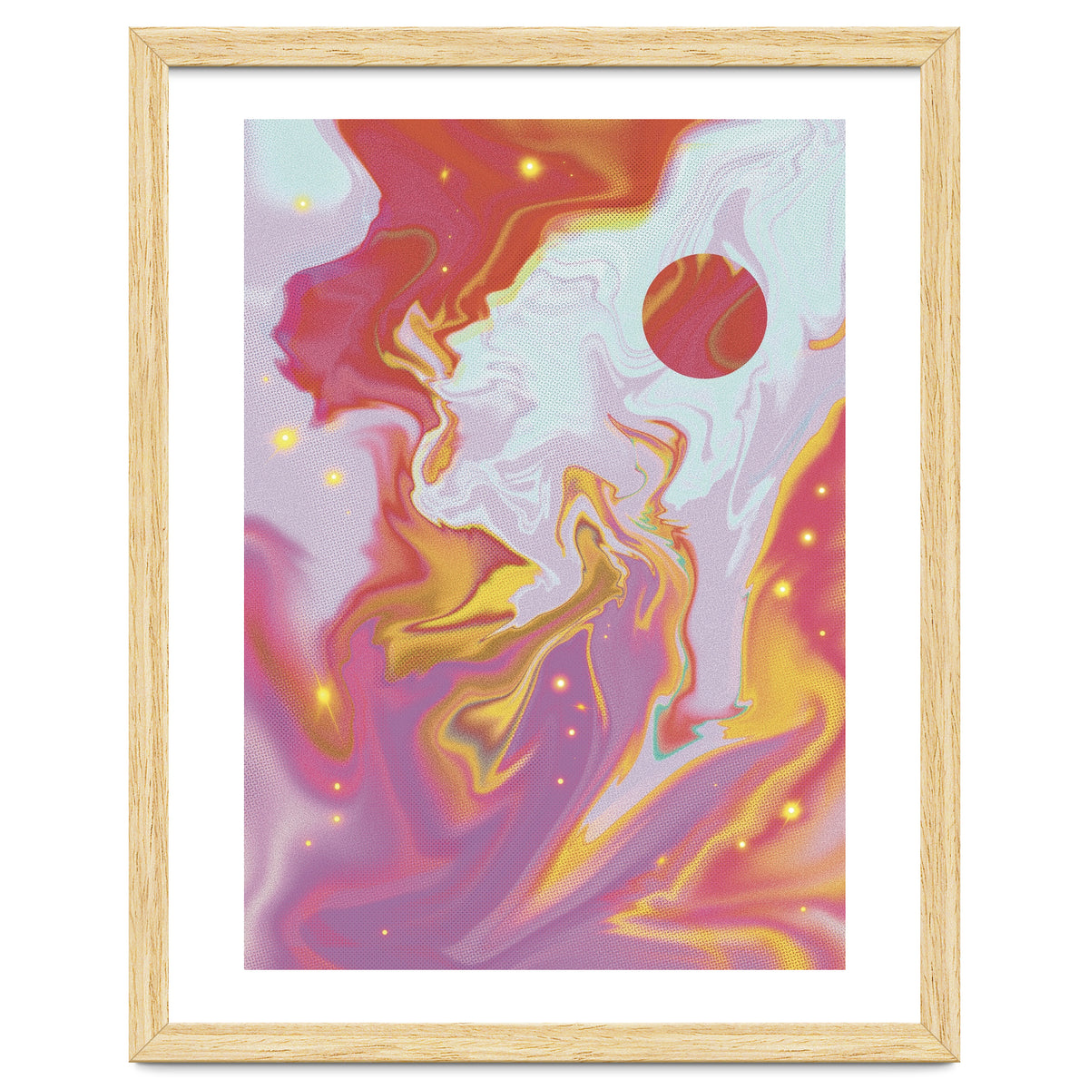 Red Planet Mars Space Marble