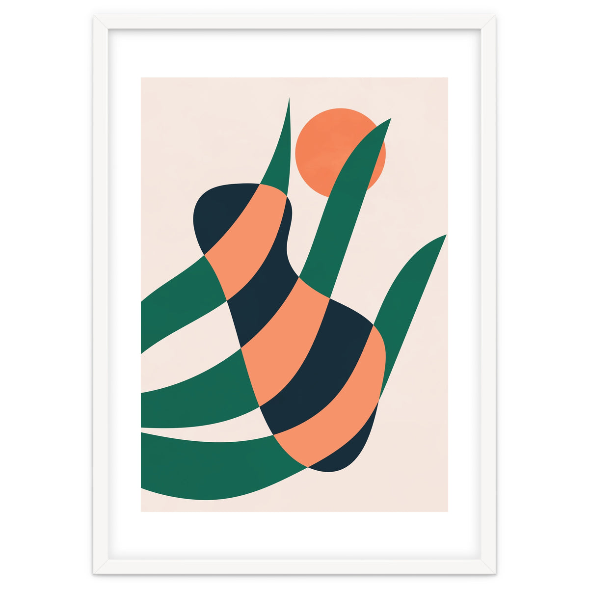 Botanical Plant Geometric Art
