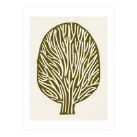 Linocut Tree (Print Only)