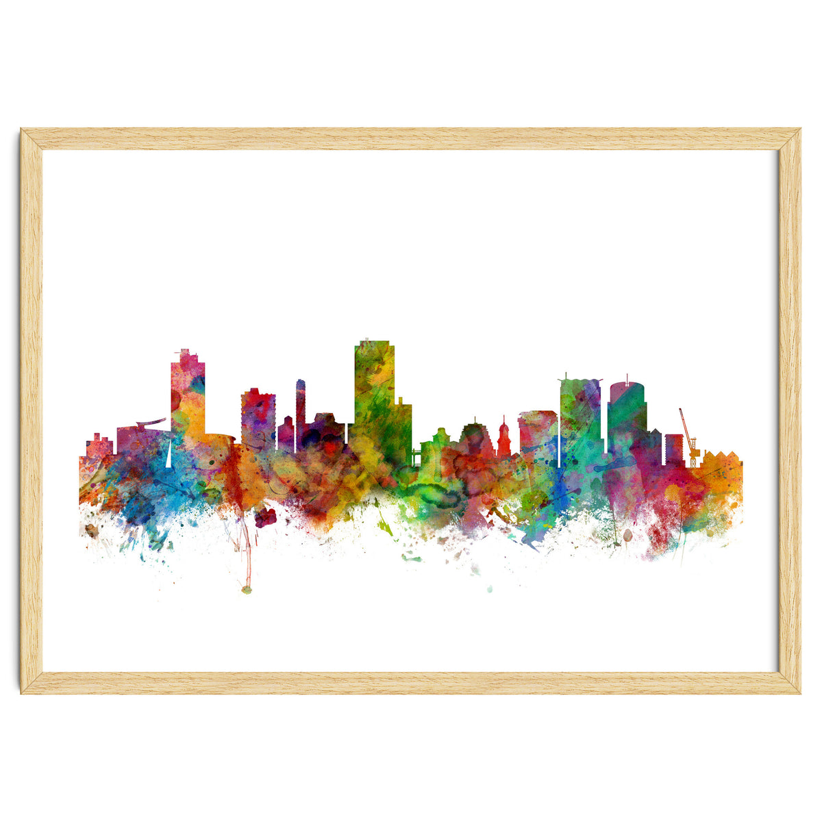 Wellington New Zealand Skyline