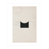 Cut black shape on grey (Print Only) thumbnail