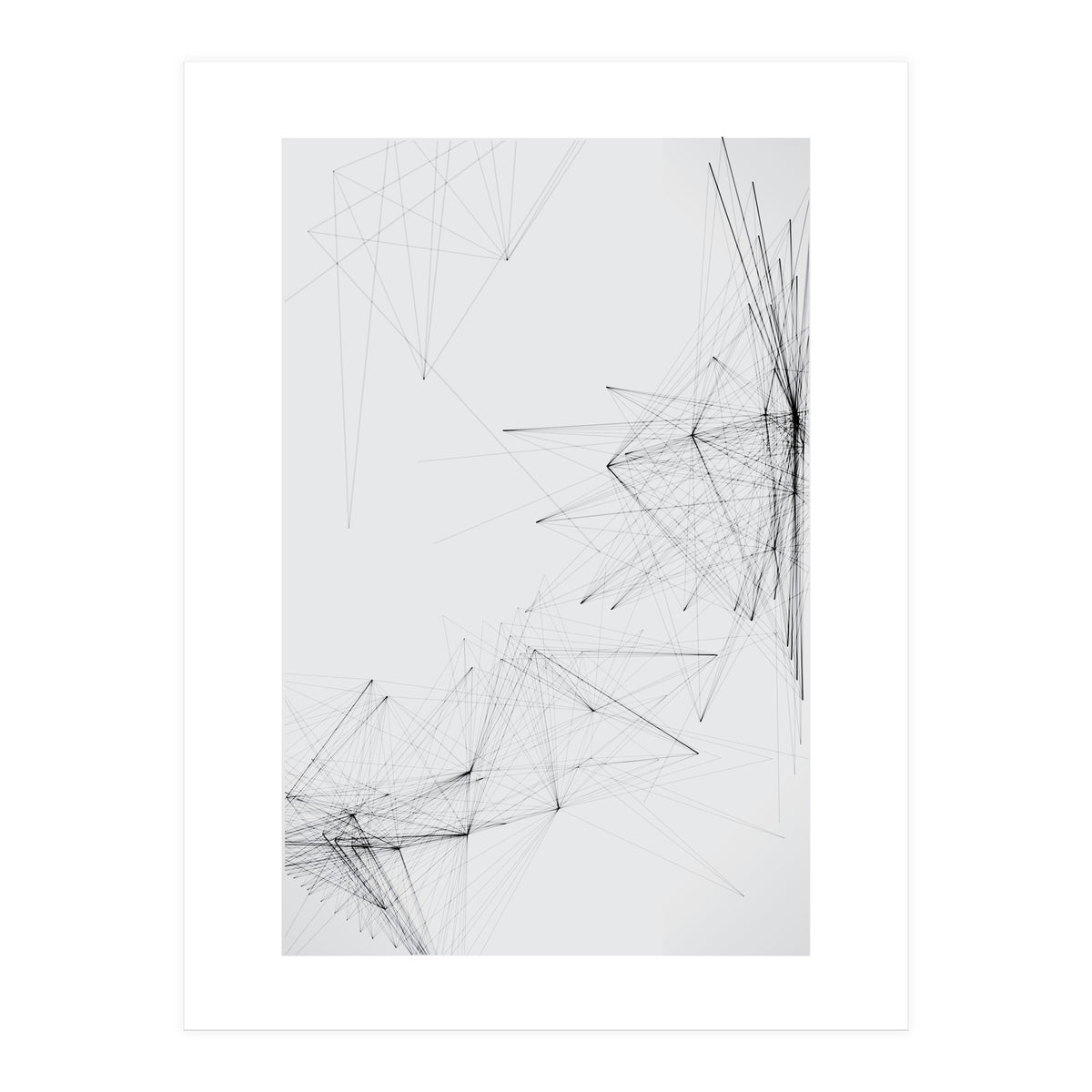 Abstract Lines Geometric (Print Only)
