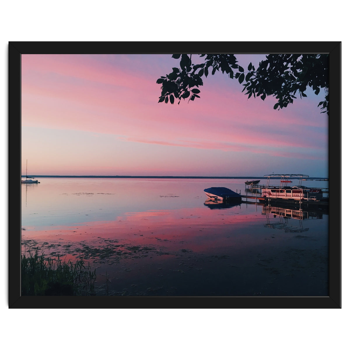 Magic hour on the lake