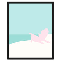 Minimal Beach Chair - Turquoise Coast