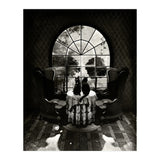 Room Skull Bw (Print Only) thumbnail