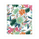 Minty + Rust Floral (Print Only) thumbnail