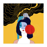 Maid in meditation (Print Only) thumbnail