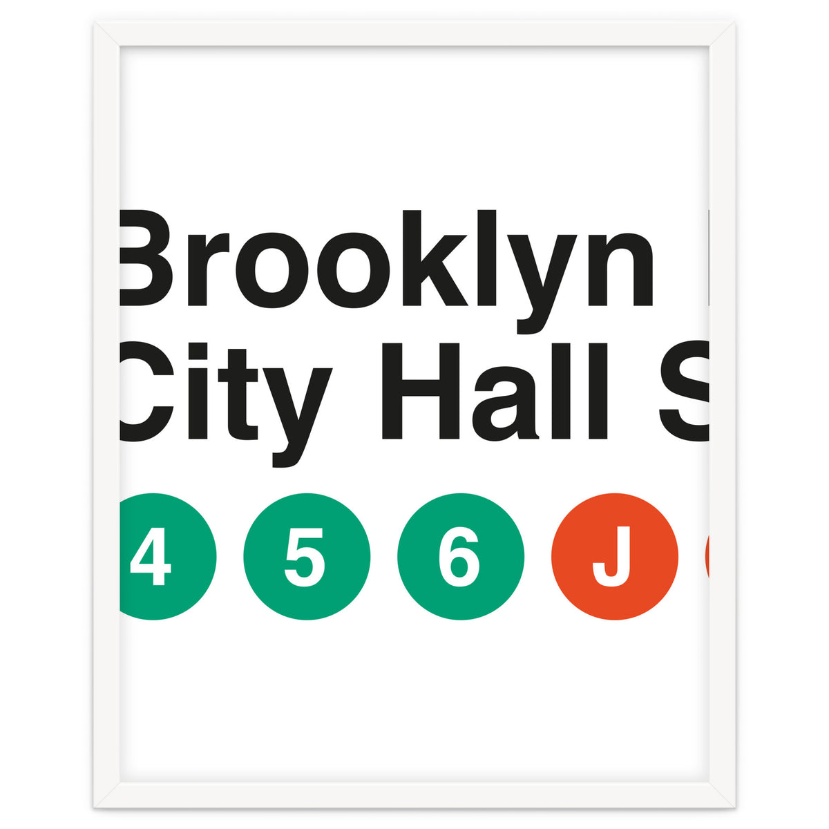 Vignelli's Subway Sign