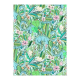 Improbable Botanical with Dinosaurs - soft pastels (Print Only) thumbnail