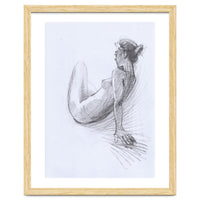 Nude Woman Drawing