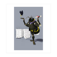 To Be Or Not Too Bee Colour (Print Only)