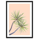 Tropical Serenity | Botanical Nature Plants | Boho Jungle Floral Garden | Watercolor Palm Painting thumbnail