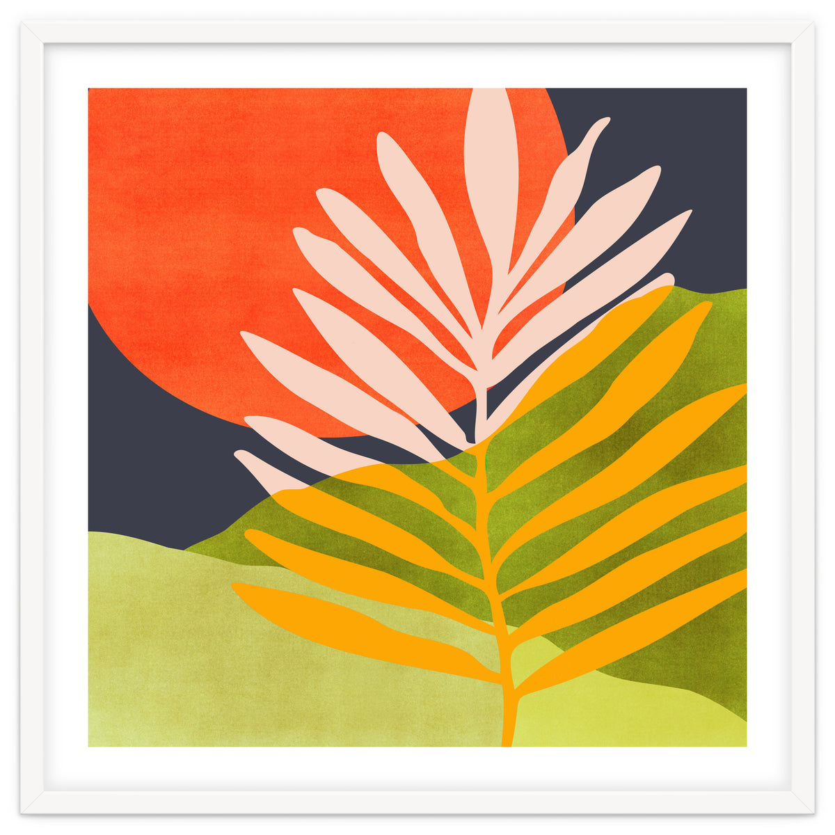 Maximal Sunset Scene