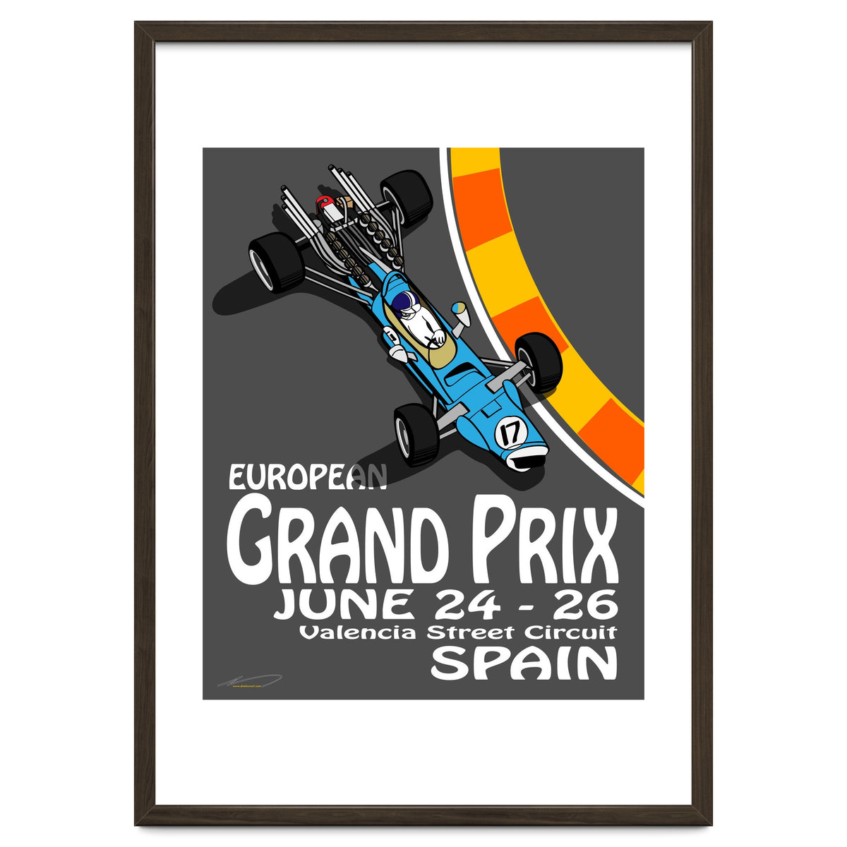 European Grand Prix poster