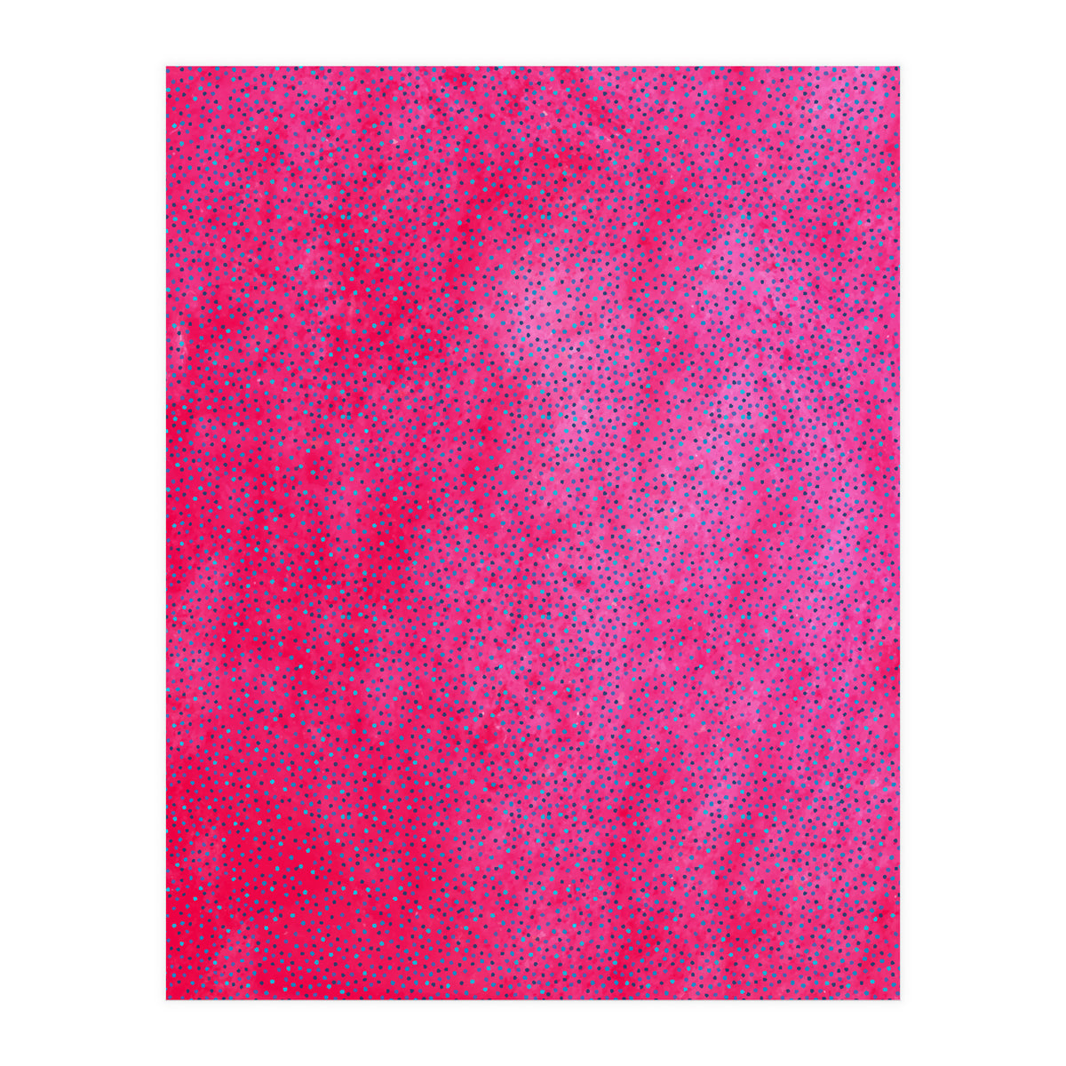 Pink & Blue Polka Dots (Print Only)