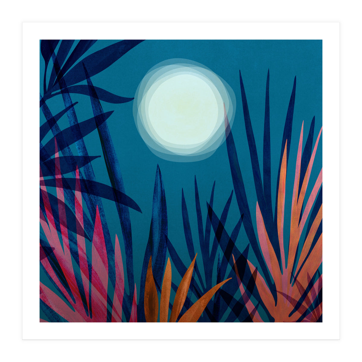 Moonlit Garden (Print Only)