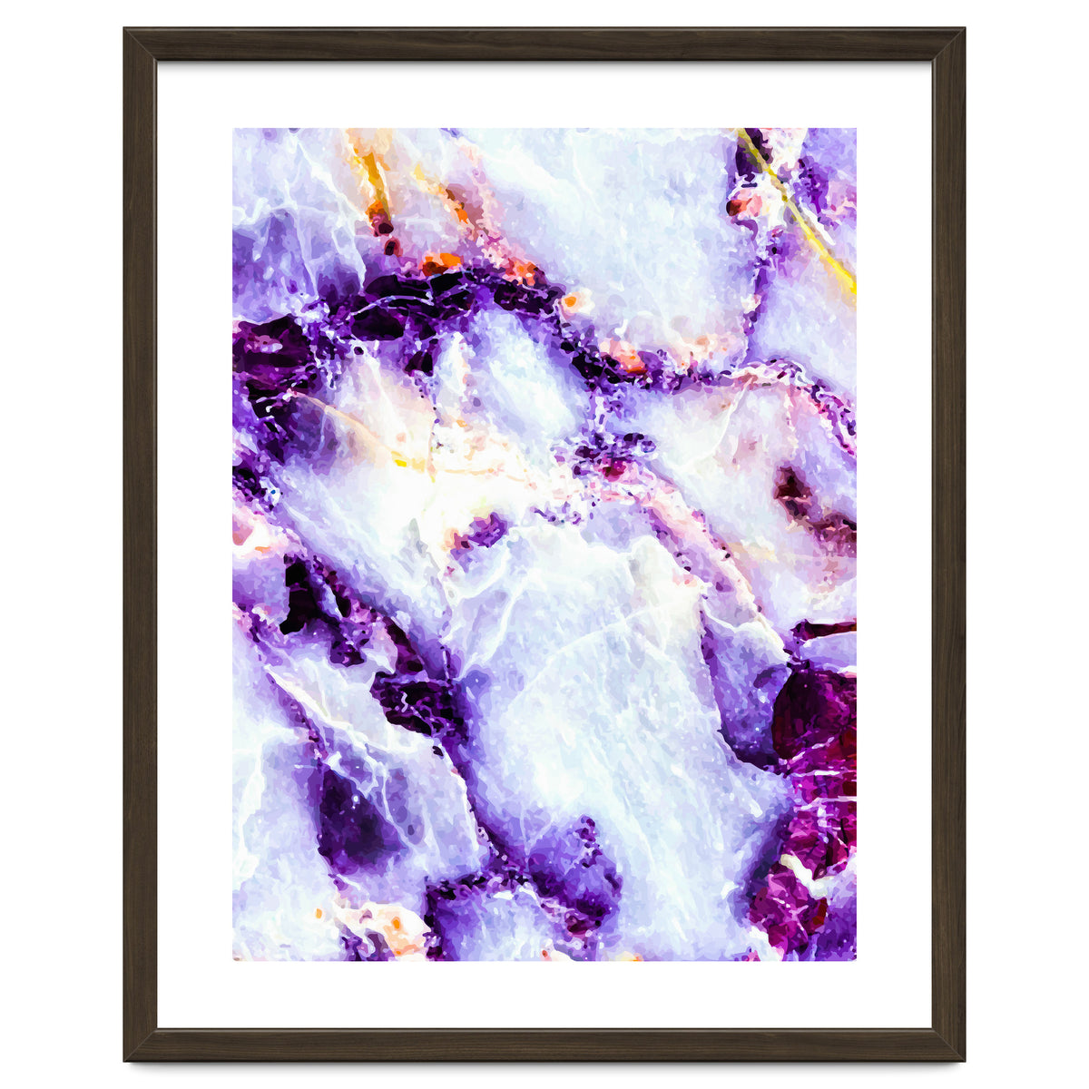 Purple marbling I