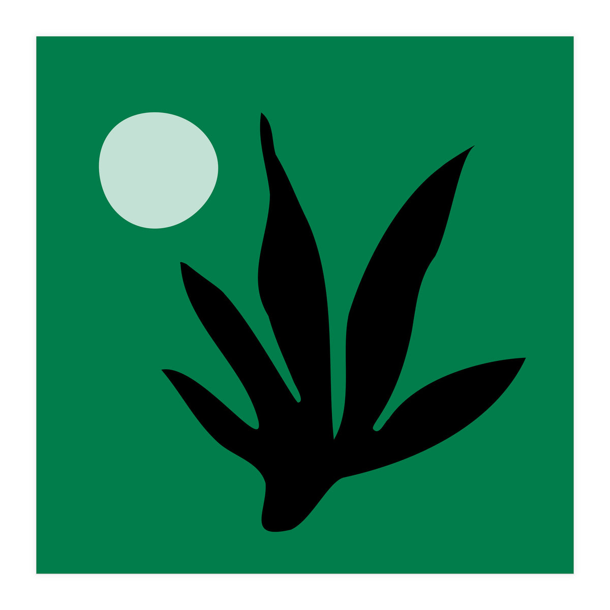 Palm Springs no.1 - Simple Modern Landscape (Print Only)