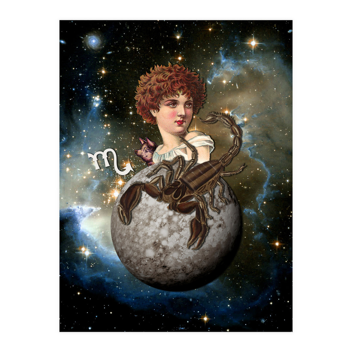 Scorpio Zodiac Sign (Print Only)