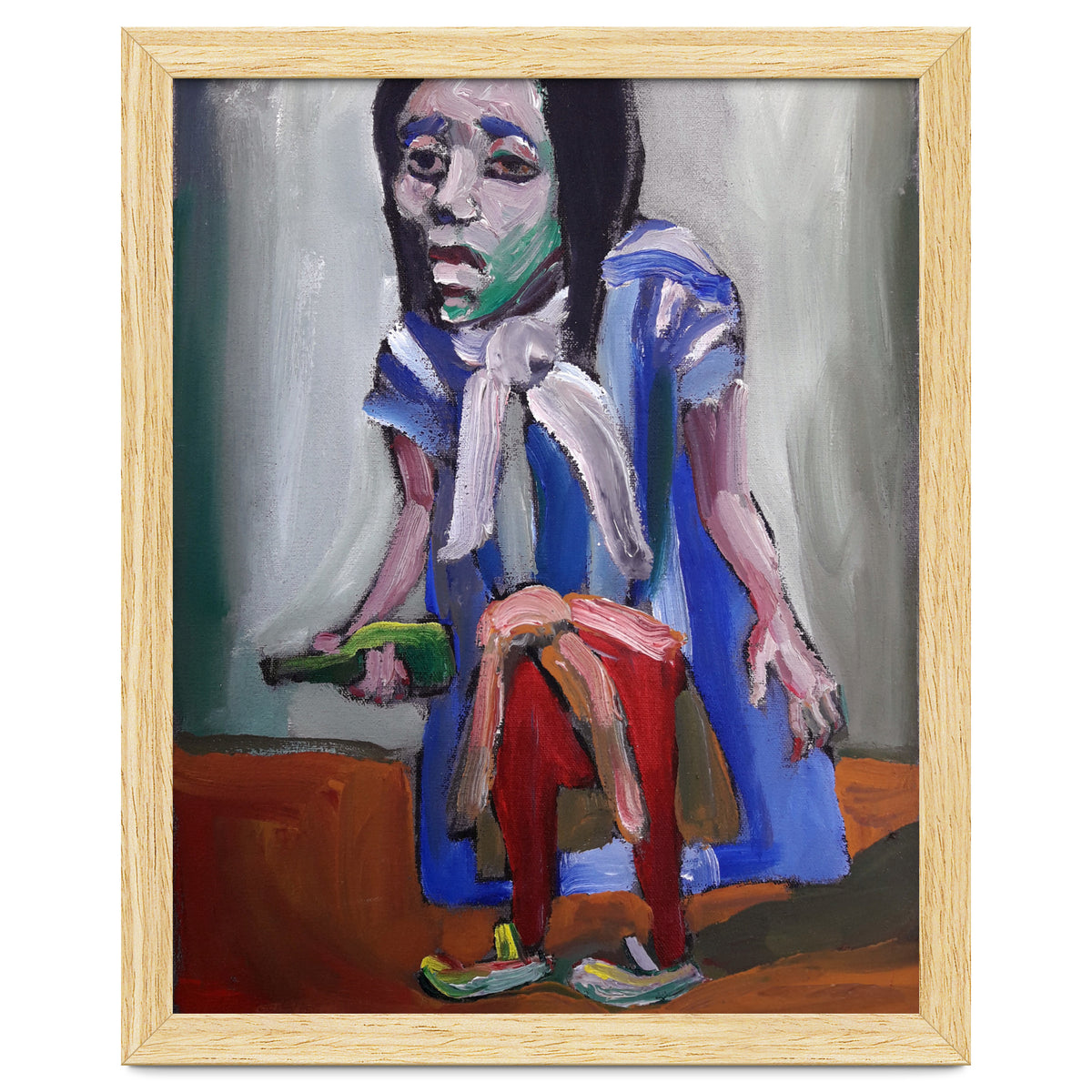 The fan, people from the neighborhood