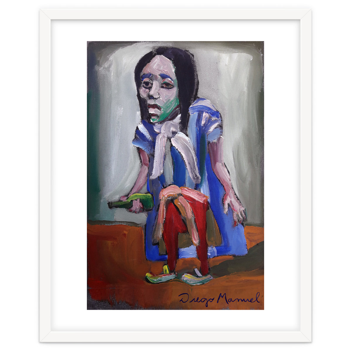 The fan, people from the neighborhood