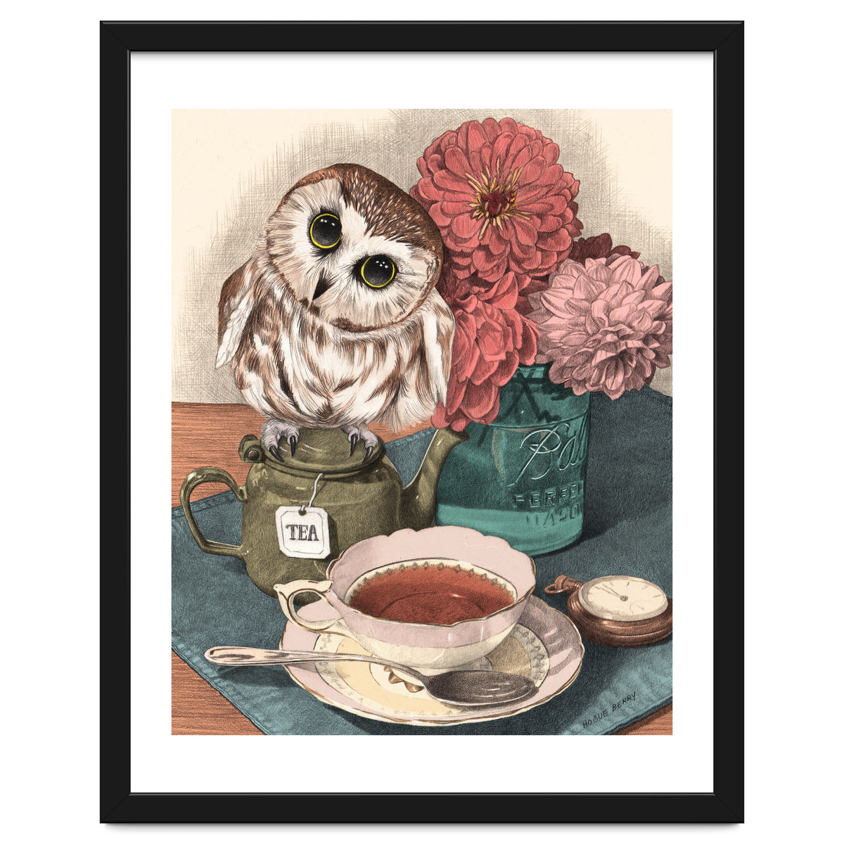 Sweet Little Tea Owl