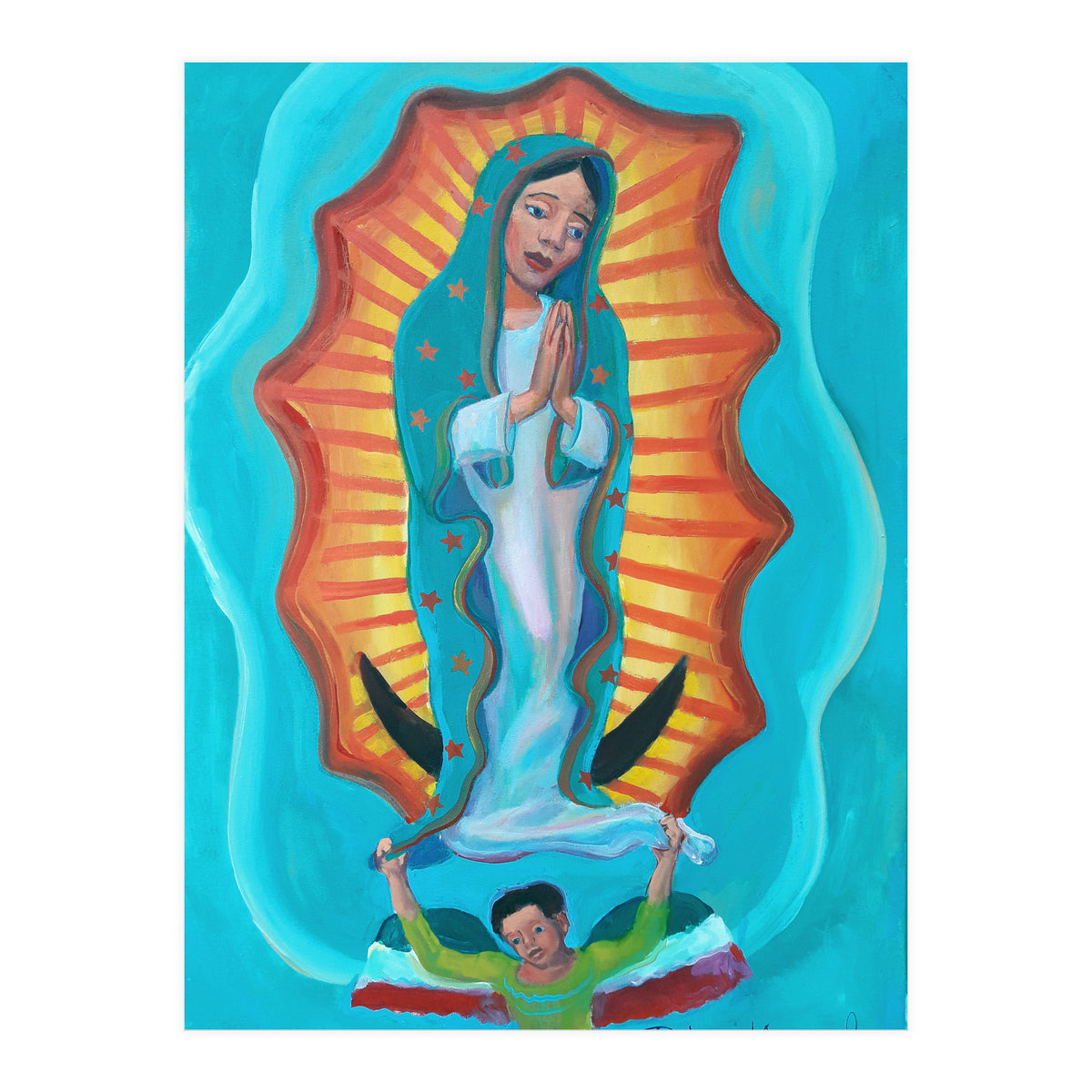 Virgen De Guadalupe 2 (Print Only)