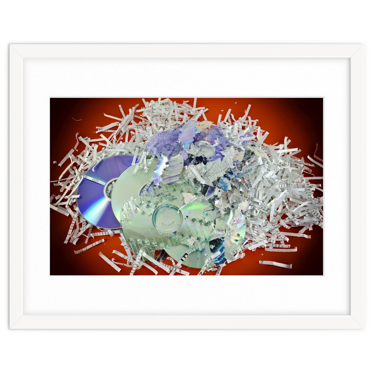 Destroyed information