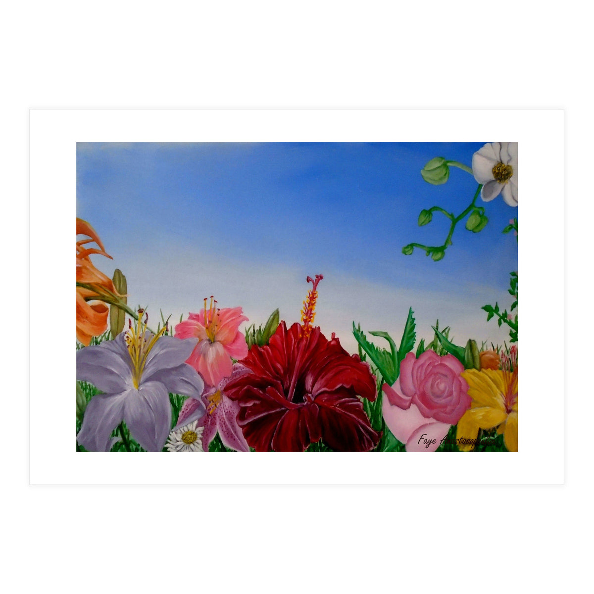 Floral Symphony (Print Only)