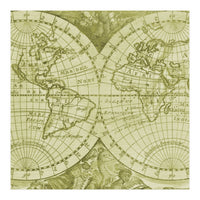 Vintage Mapa Mundi (Print Only)