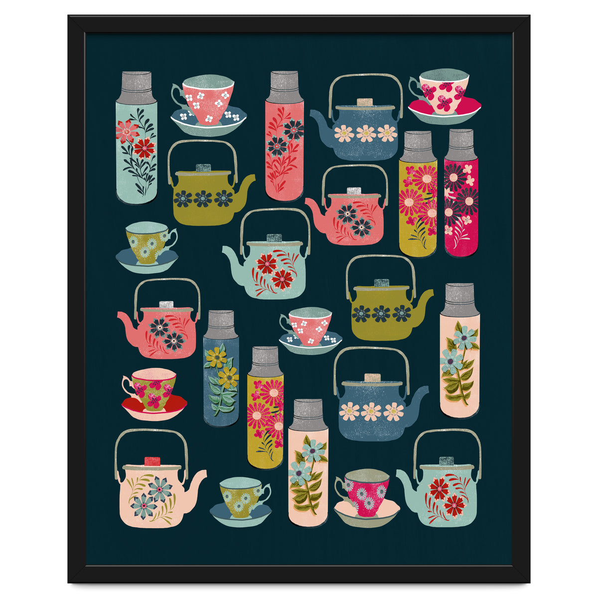 Vintage Thermos and Teapots