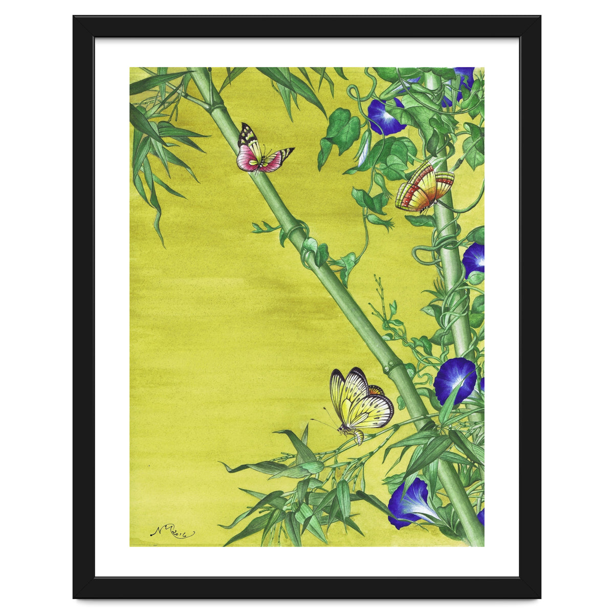 Butterflies & Bamboo