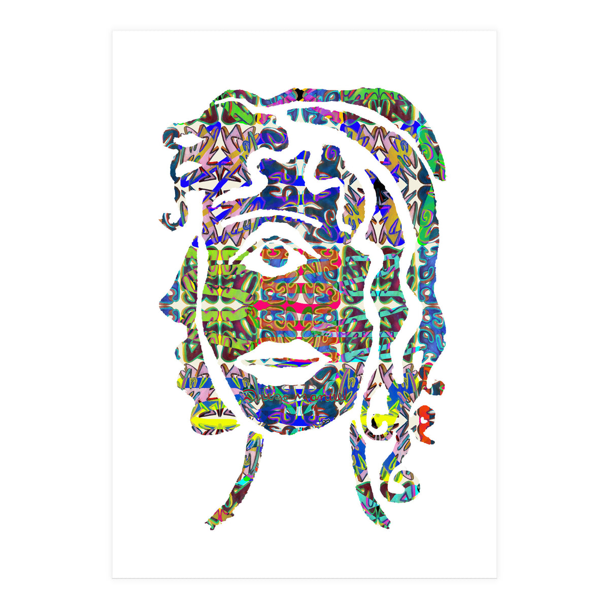 Mujer Digital 2 2  (Print Only)