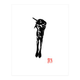 Balck Dog 02  (Print Only) thumbnail