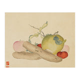 Wang Chengyu~flowers And Vegetables, Vegetables, Fruits, Yam, Apple, Pear (Print Only) thumbnail