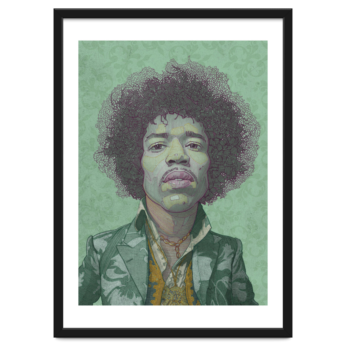 Hendrix Illustration