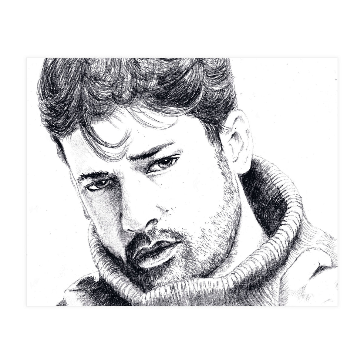 Alp Navruz -Turkish Actor (Print Only)