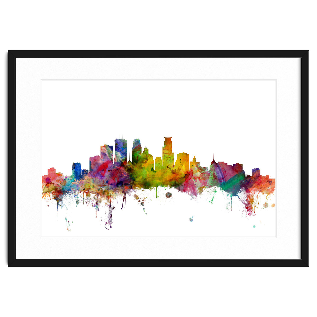 Minneapolis Minnesota Skyline