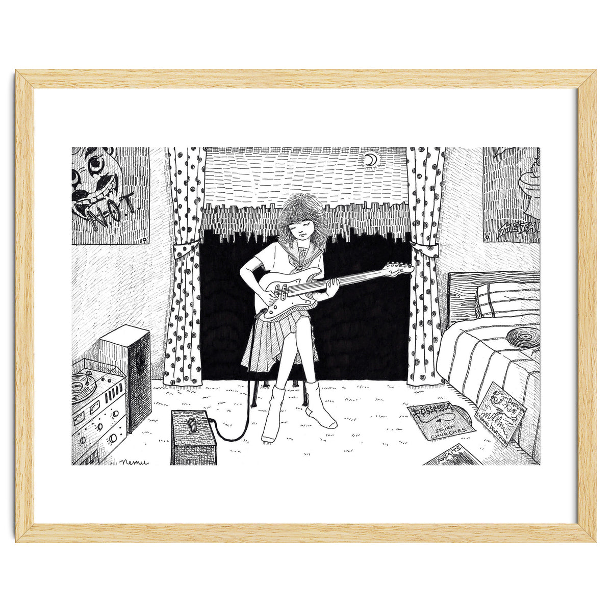 Teenager's Room In The 80's